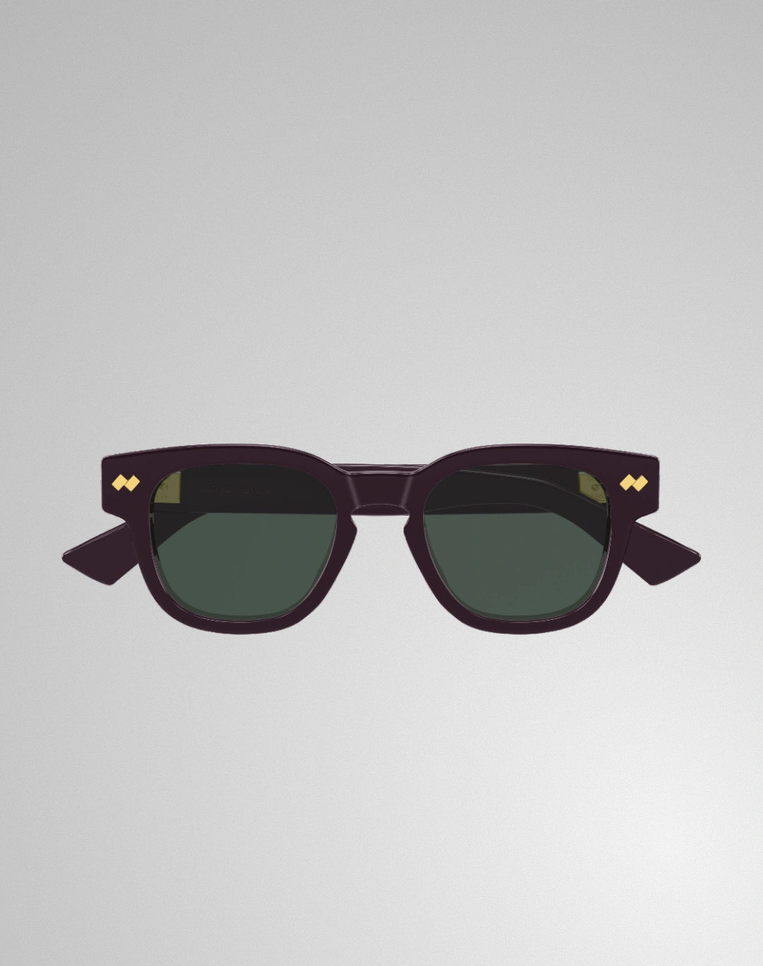 Bottega Veneta BV1441S-004 – Lunettes de soleil rectangulaire violet (S)