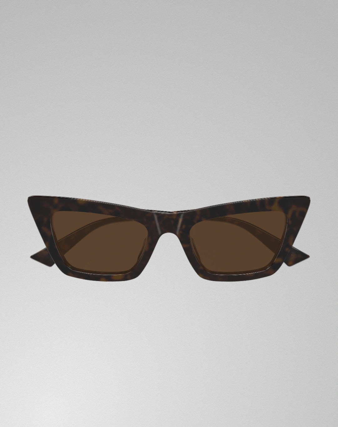 Bottega Veneta BV1446S-002 – Lunettes de soleil oeil de chat havane (M)