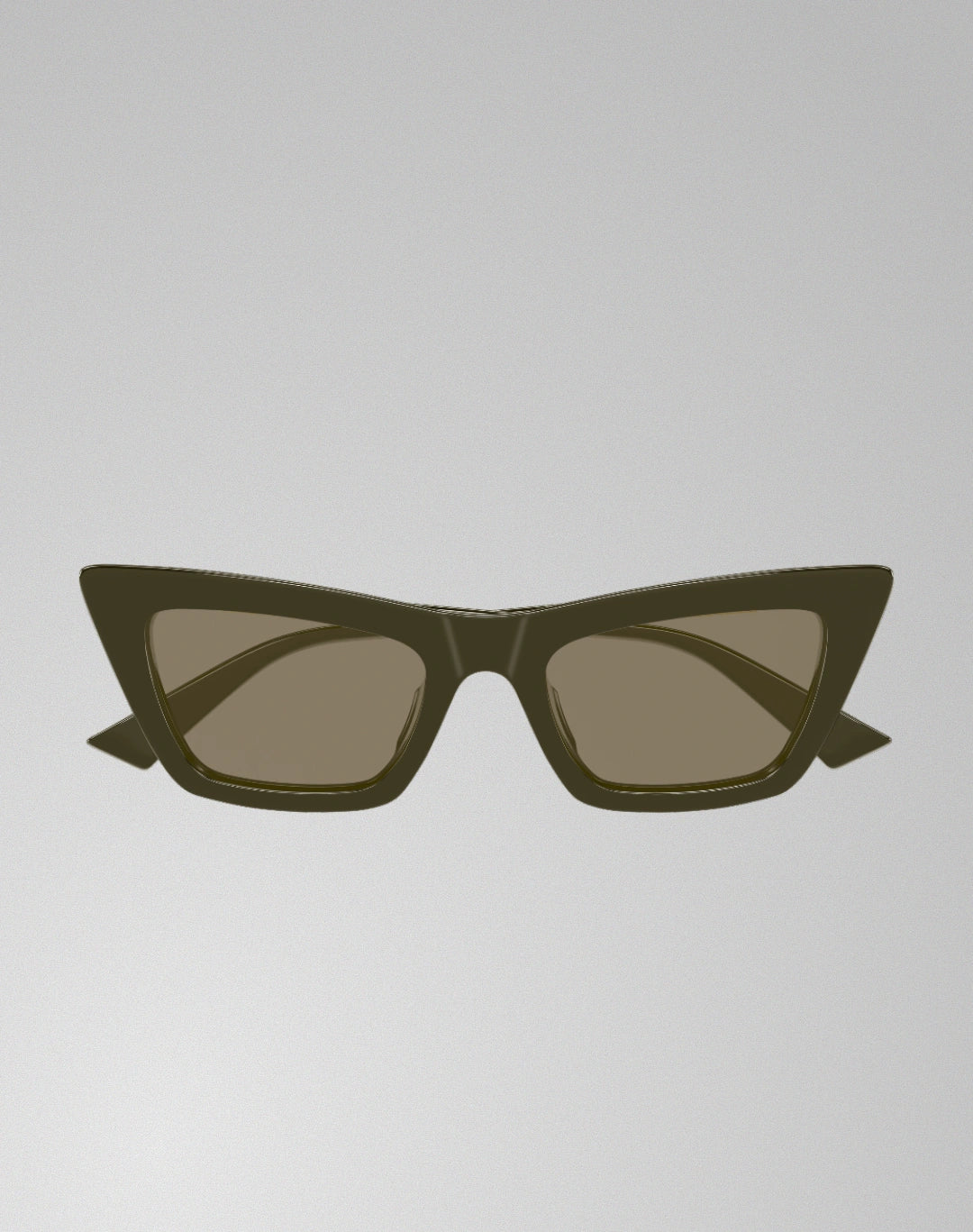Bottega Veneta BV1446S-005 – Lunettes de soleil oeil de chat vert (M)