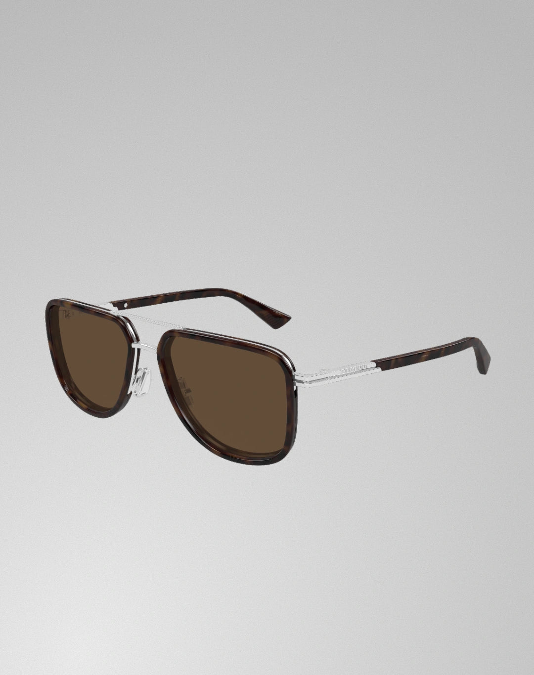 Bottega Veneta BV1463S-002 – Lunettes de soleil caravane havane (XL)