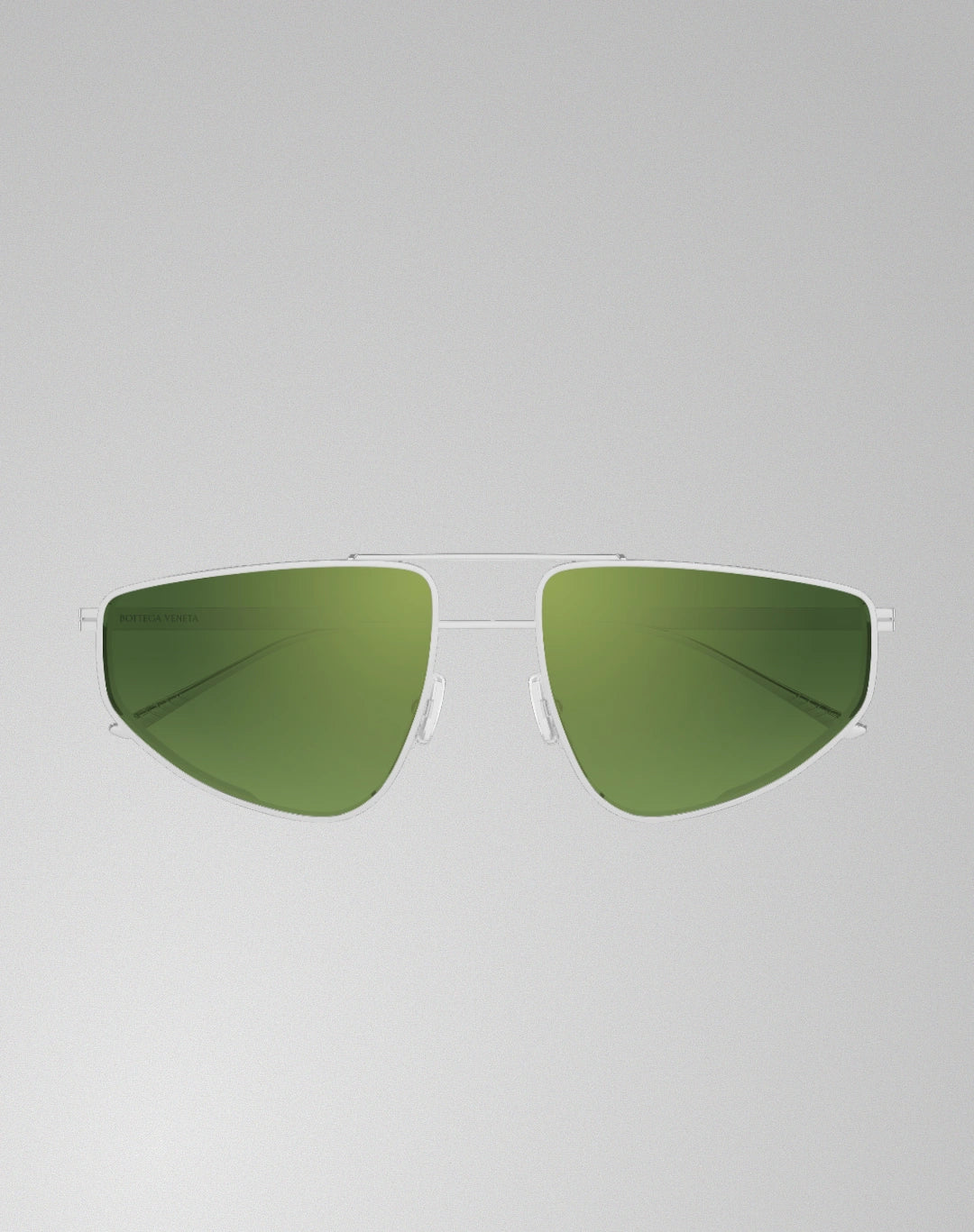 Bottega Veneta BV1466S-002 – Lunettes de soleil caravan argent (XL)