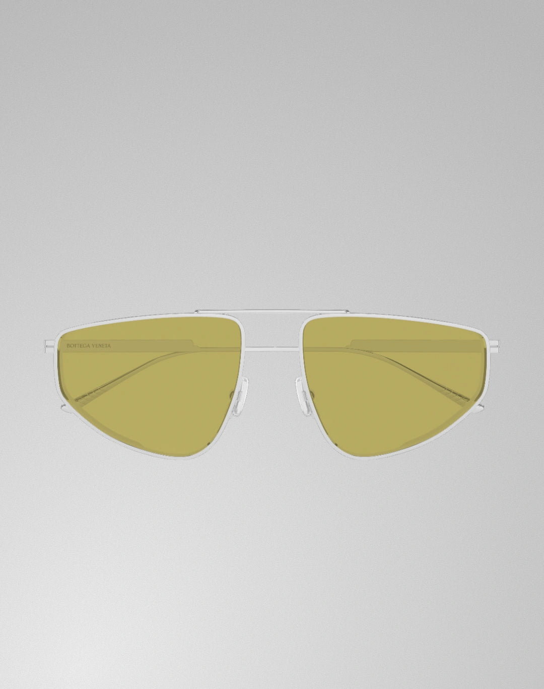 Bottega Veneta BV1466S-003 – Lunettes de soleil caravan argent (XL)