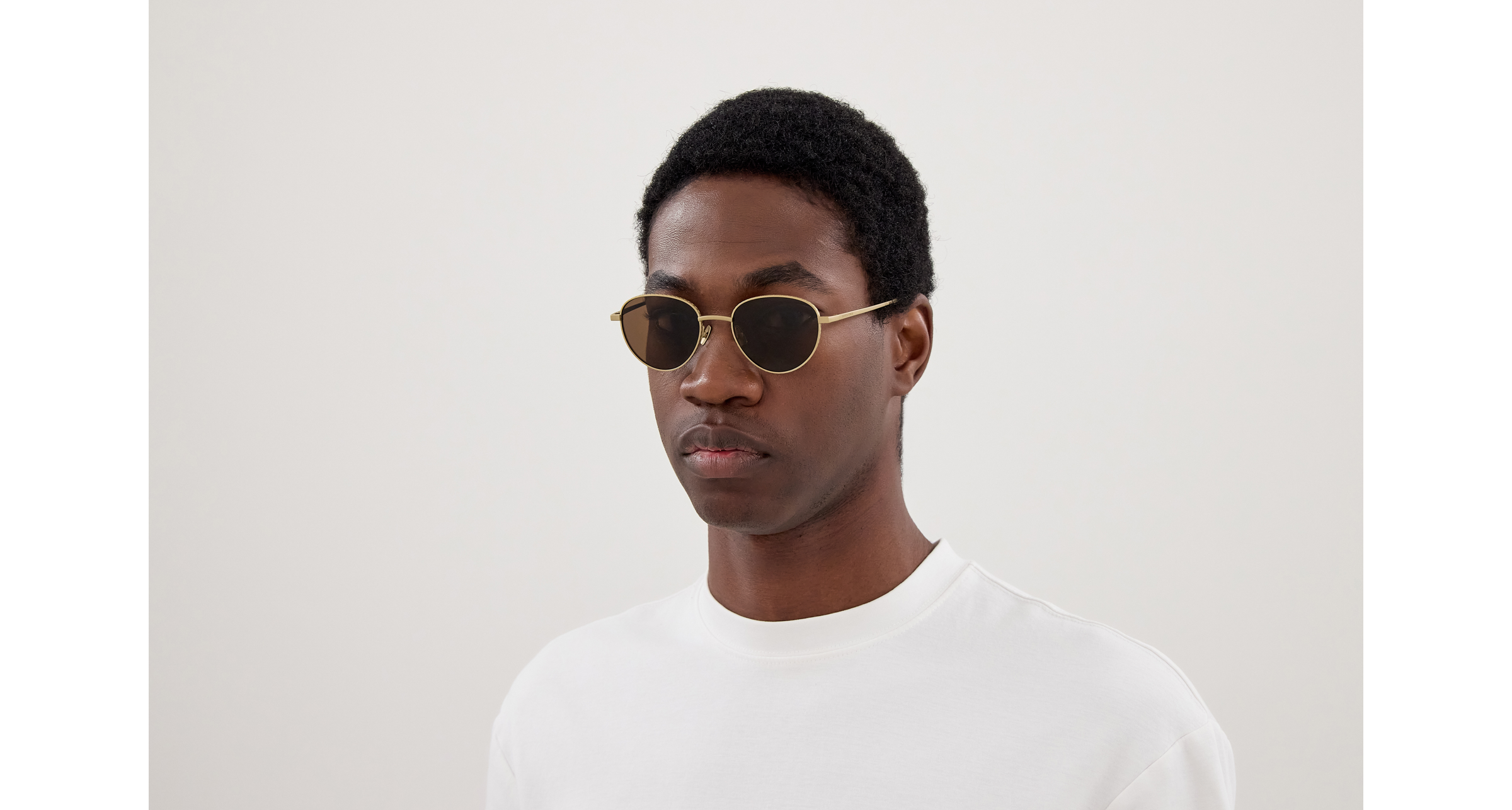 Bottega Veneta BV1966S-001 – Lunettes de soleil pantos bronze (S)