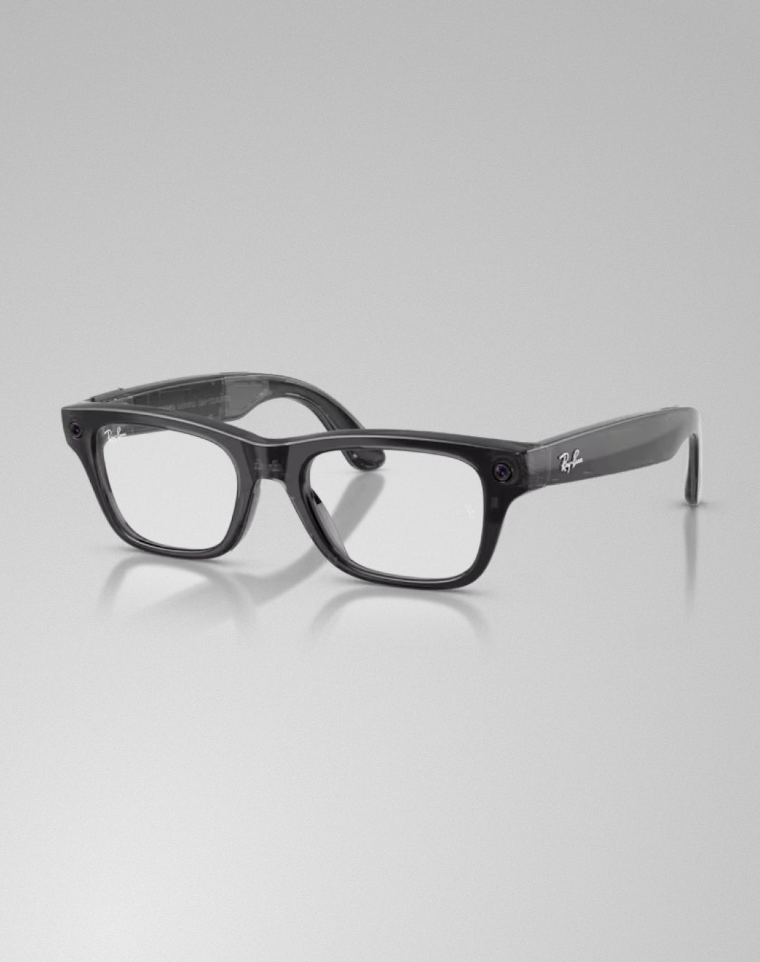 Ray-Ban Blayzer Optics 0RW7001 8526 – Lunettes de vue rectangulaires transparent noir