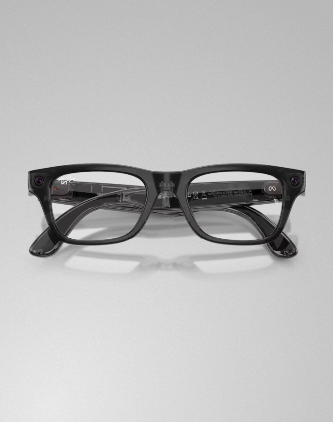 Ray-Ban Blayzer Optics 0RW7001 8526 – Lunettes de vue rectangulaires transparent noir