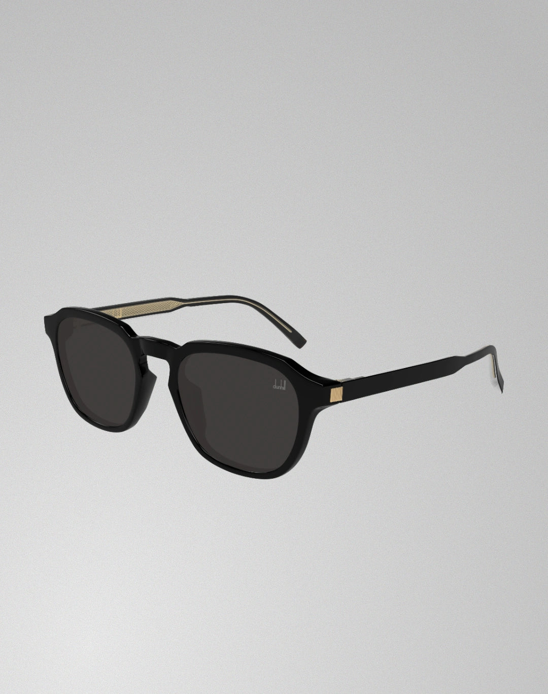 Dunhill DU0082SA-001 – Lunettes de soleil pantoscopique noir (L)