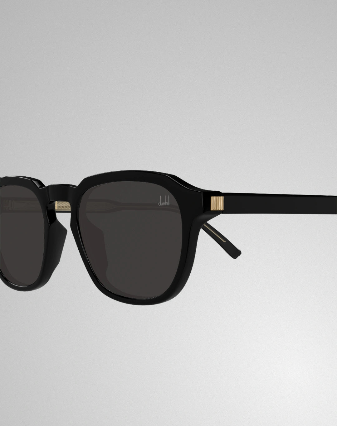 Dunhill DU0082SA-001 – Lunettes de soleil pantoscopique noir (L)