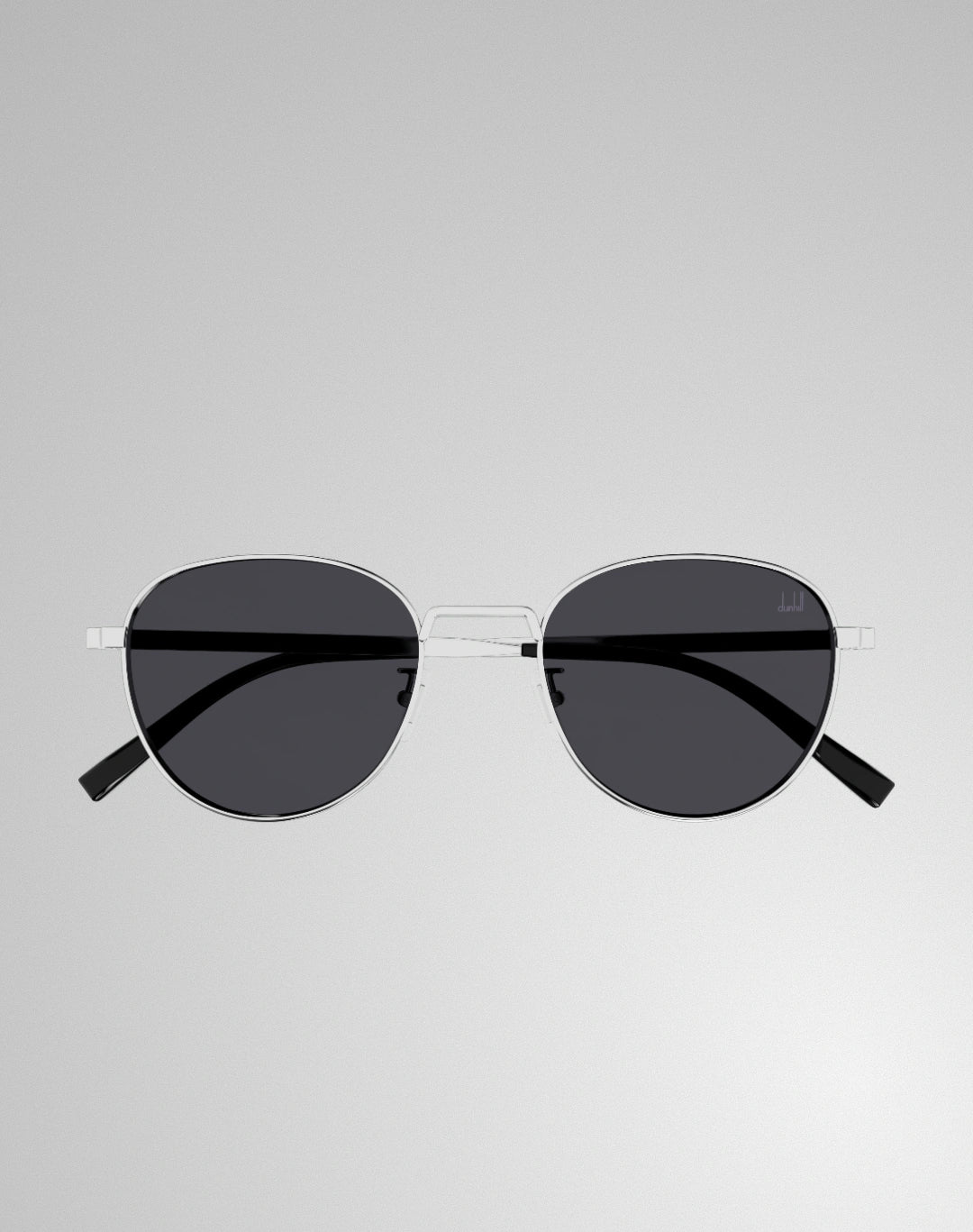 Dunhill DU0085S-003 – Lunettes de soleil ronde argent (M)