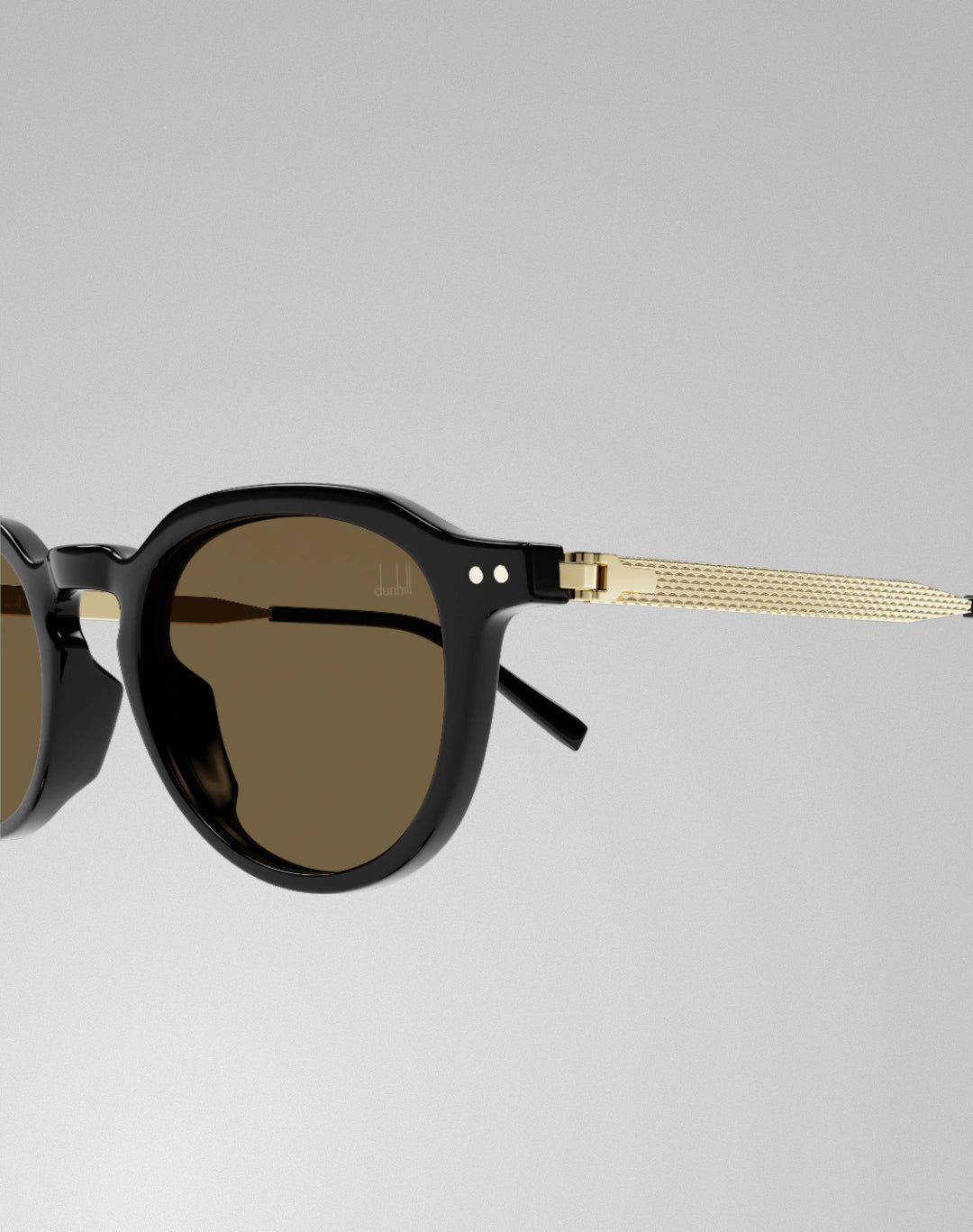 Dunhill DU0091S-002 – Lunettes de soleil panthos noir (L)