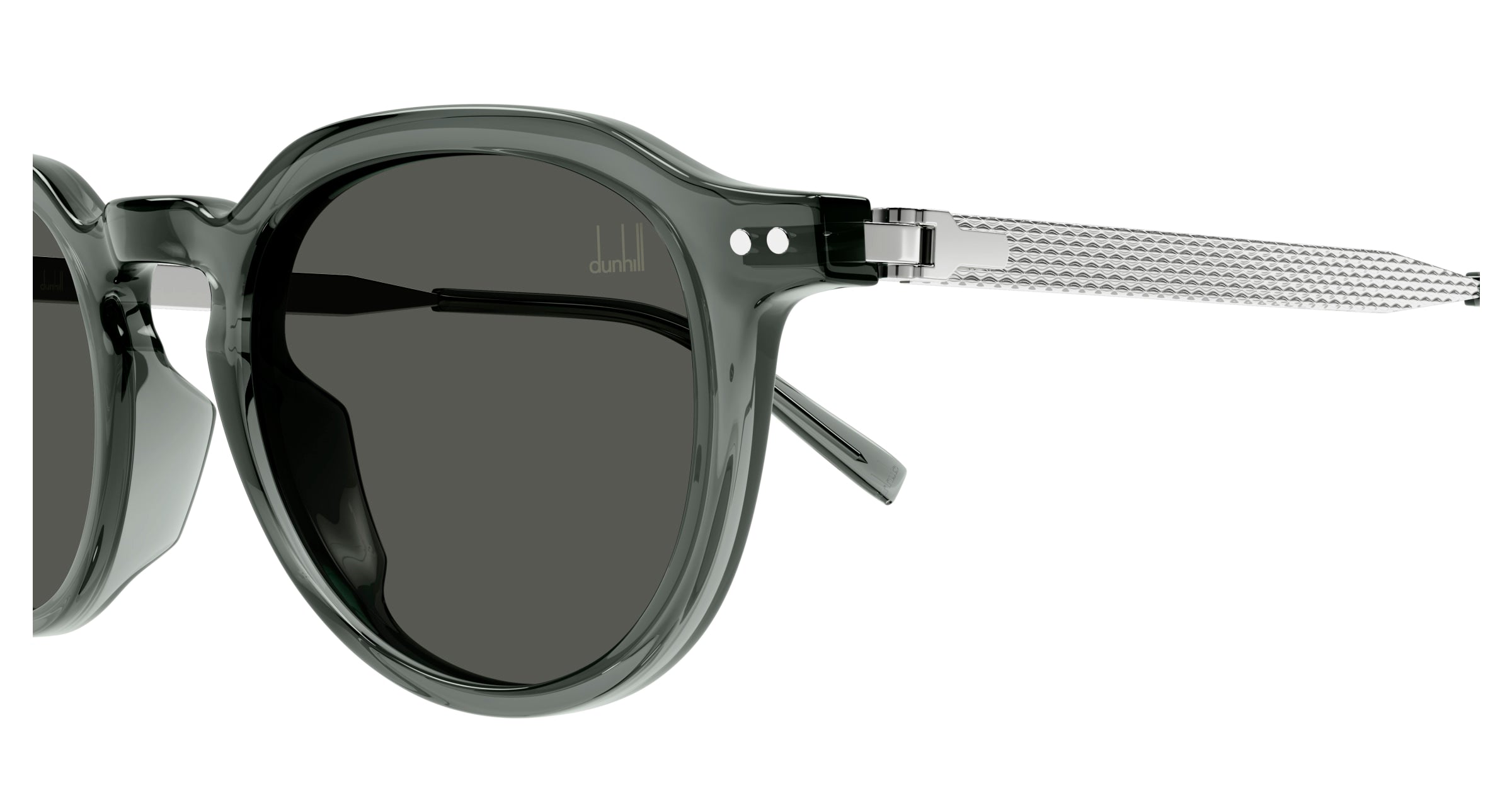 Dunhill DU0091S-004 – Lunettes de soleil panthos gris (L)