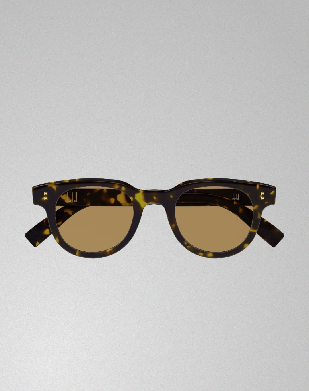 Dunhill DU0097S-004 – Lunettes de soleil ronde havane (S)