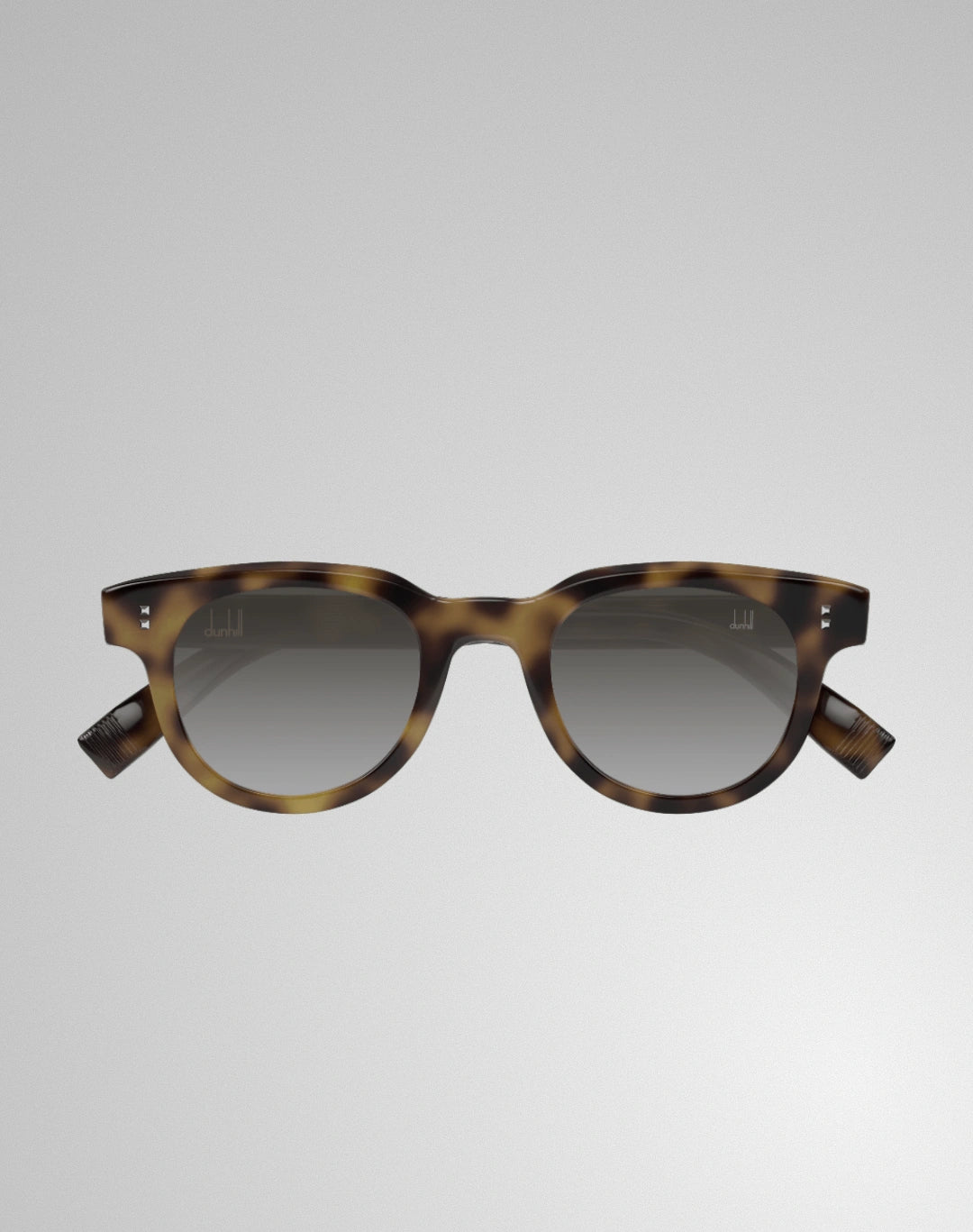 Dunhill DU0097S-005 – Lunettes de soleil ronde havane (S)