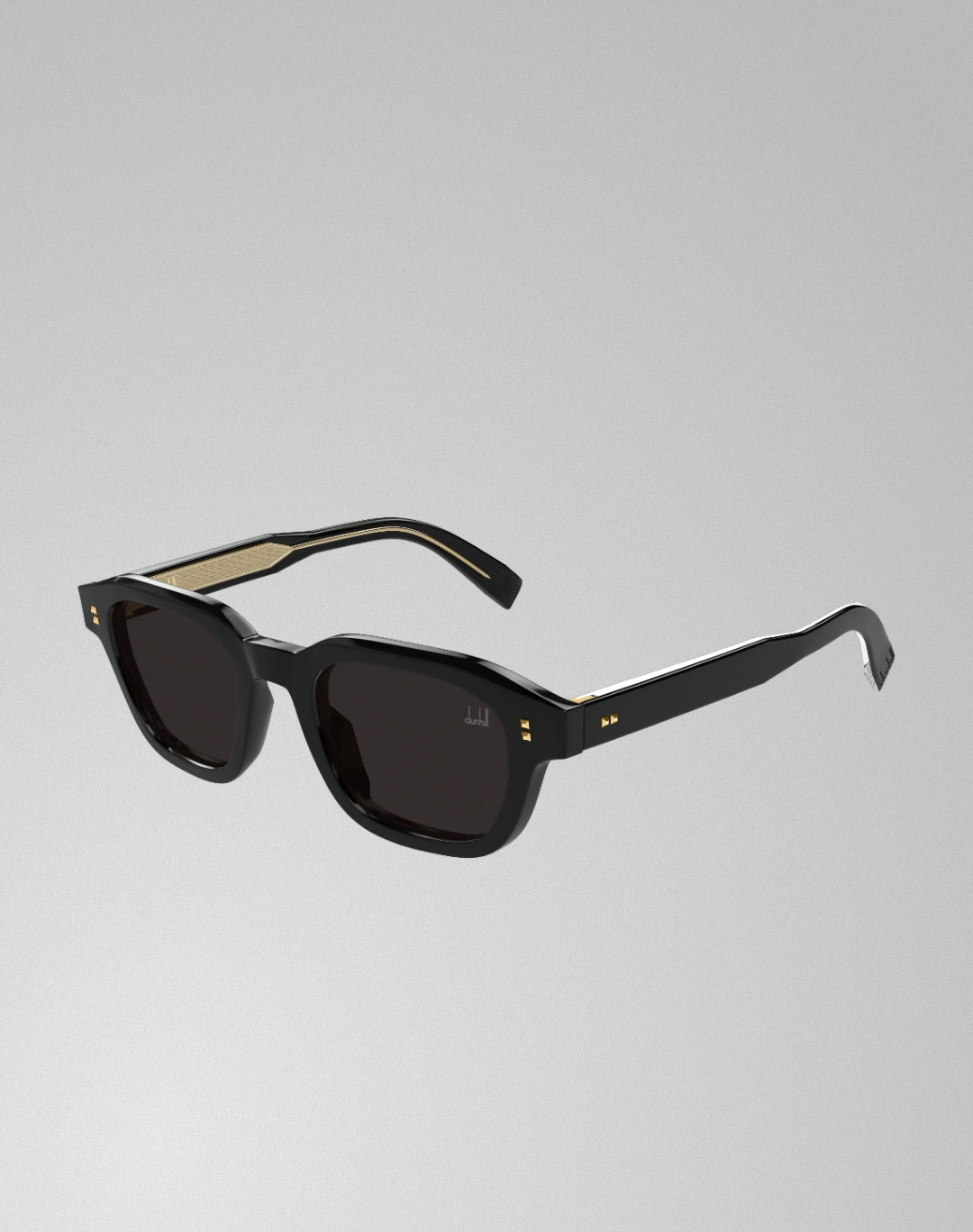 Dunhill DU0098S-001 – Lunettes de soleil rectangulaire noir (M)