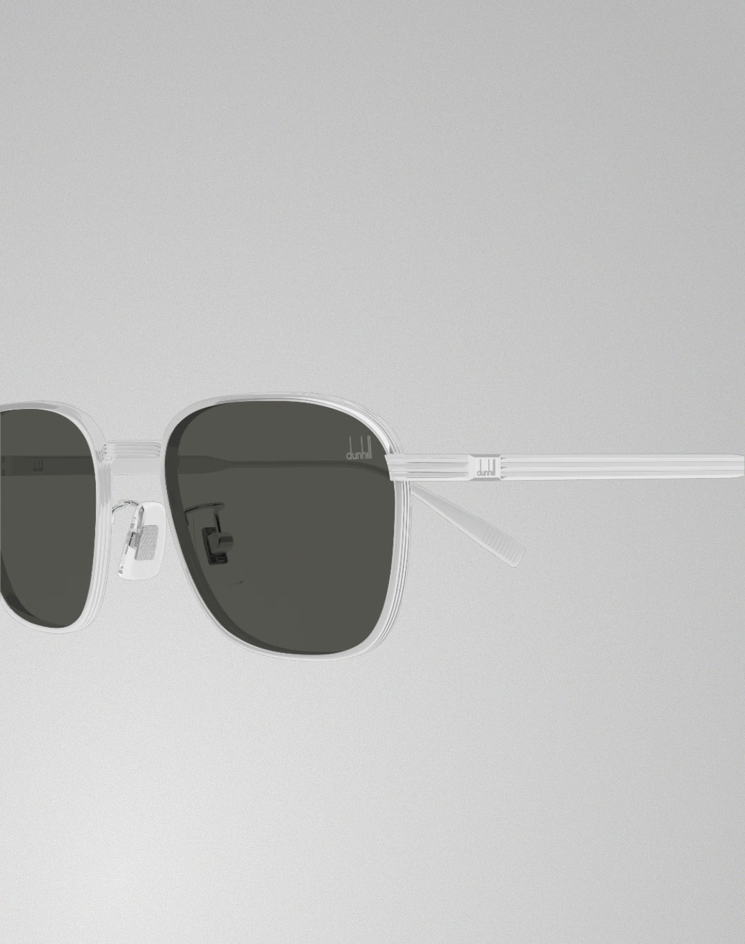 Dunhill DU0103S-002 – Lunettes de soleil carrée argent (M)