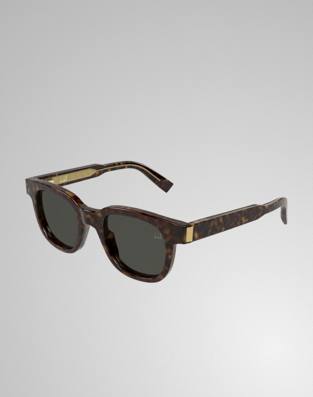 Dunhill DU0117S-003 – Lunettes de soleil rectangulaire Havana (M)