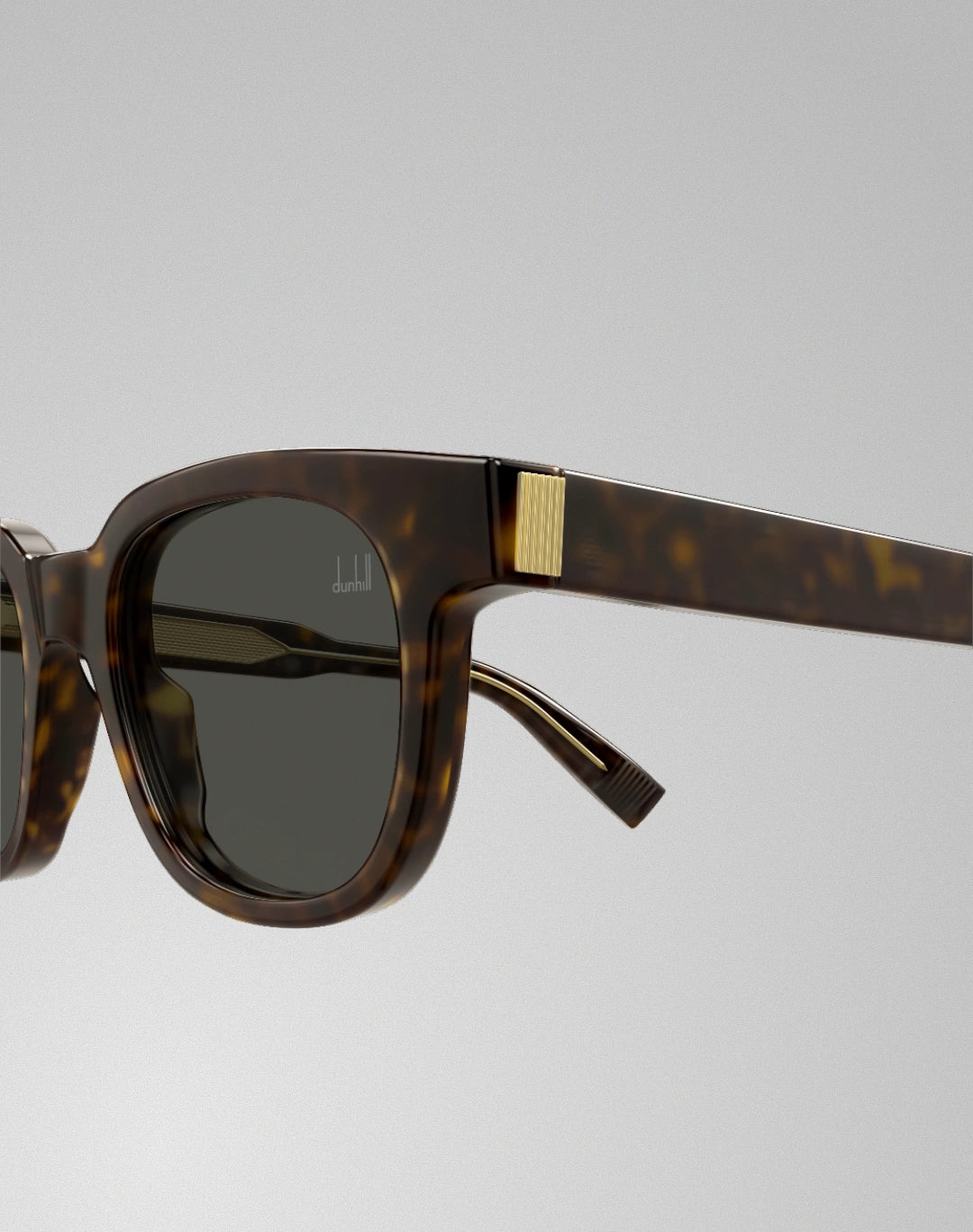 Dunhill DU0117S-003 – Lunettes de soleil rectangulaire Havana (M)