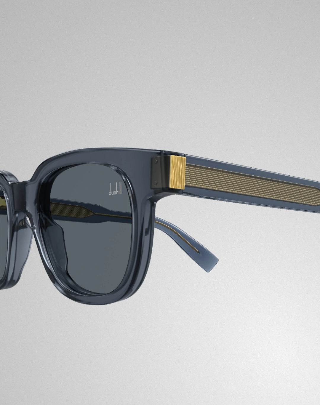 Dunhill DU0117S-005 – Lunettes de soleil rectangulaire gris (M)