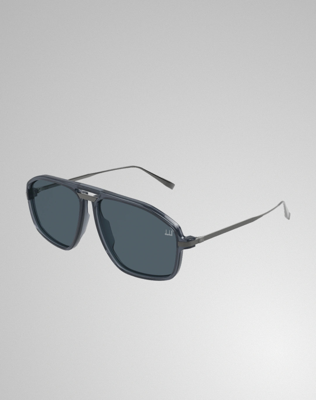 Dunhill DU0120S-004 – Lunettes de soleil pilote carrée gris (XL)