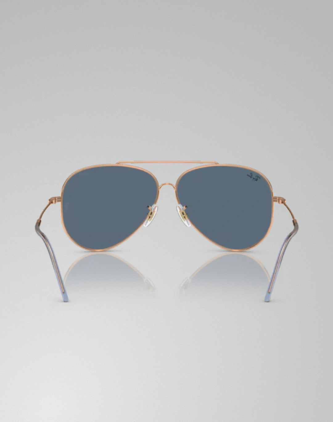 Ray-Ban 0RB0101S-92023A – Lunettes de soleil pilote or rose