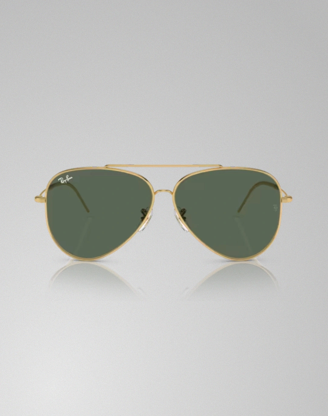 Ray-Ban 0RB0101S-001VR – Lunettes de soleil pilote doré arista