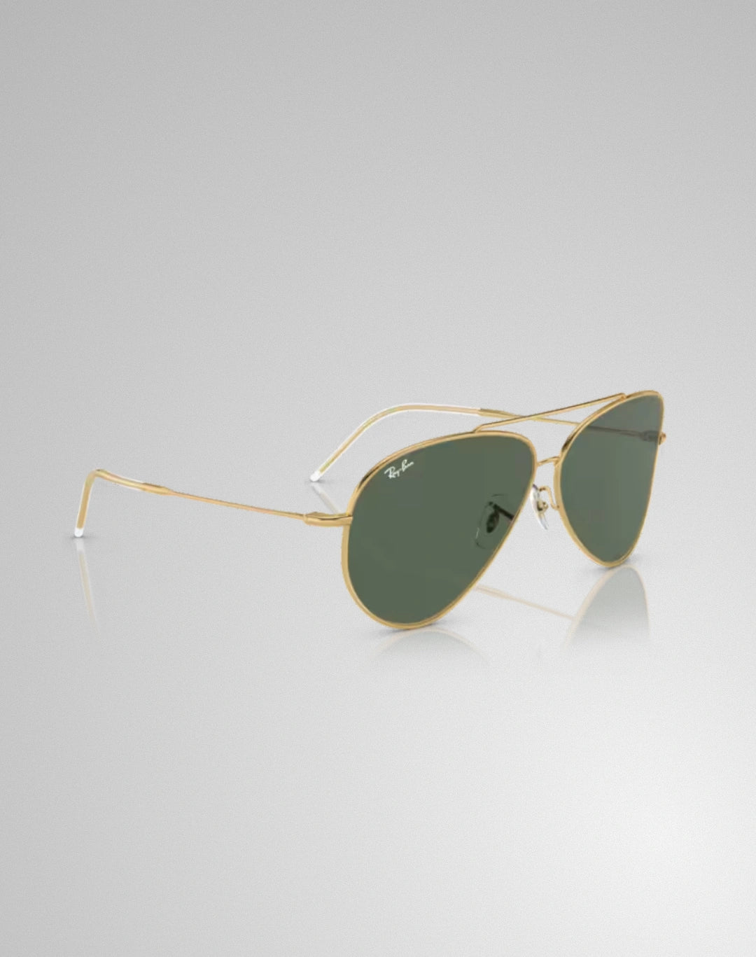 Ray-Ban 0RB0101S-001VR – Lunettes de soleil pilote doré arista