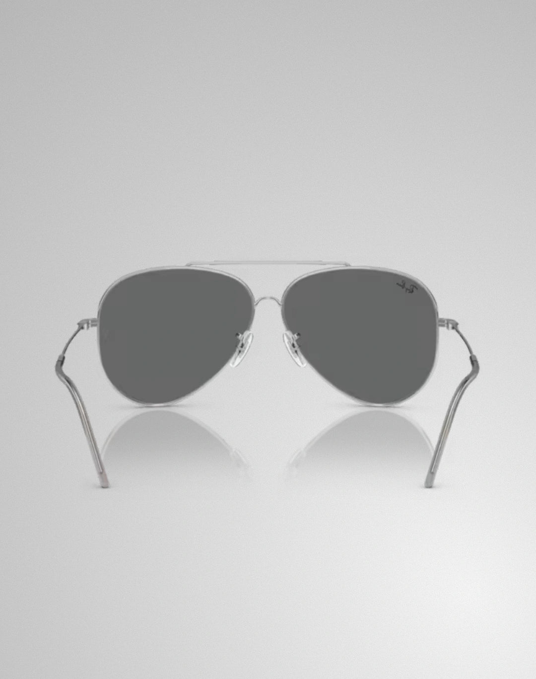 Ray-Ban 0RB0101S-003GR – Lunettes de soleil pilote argent