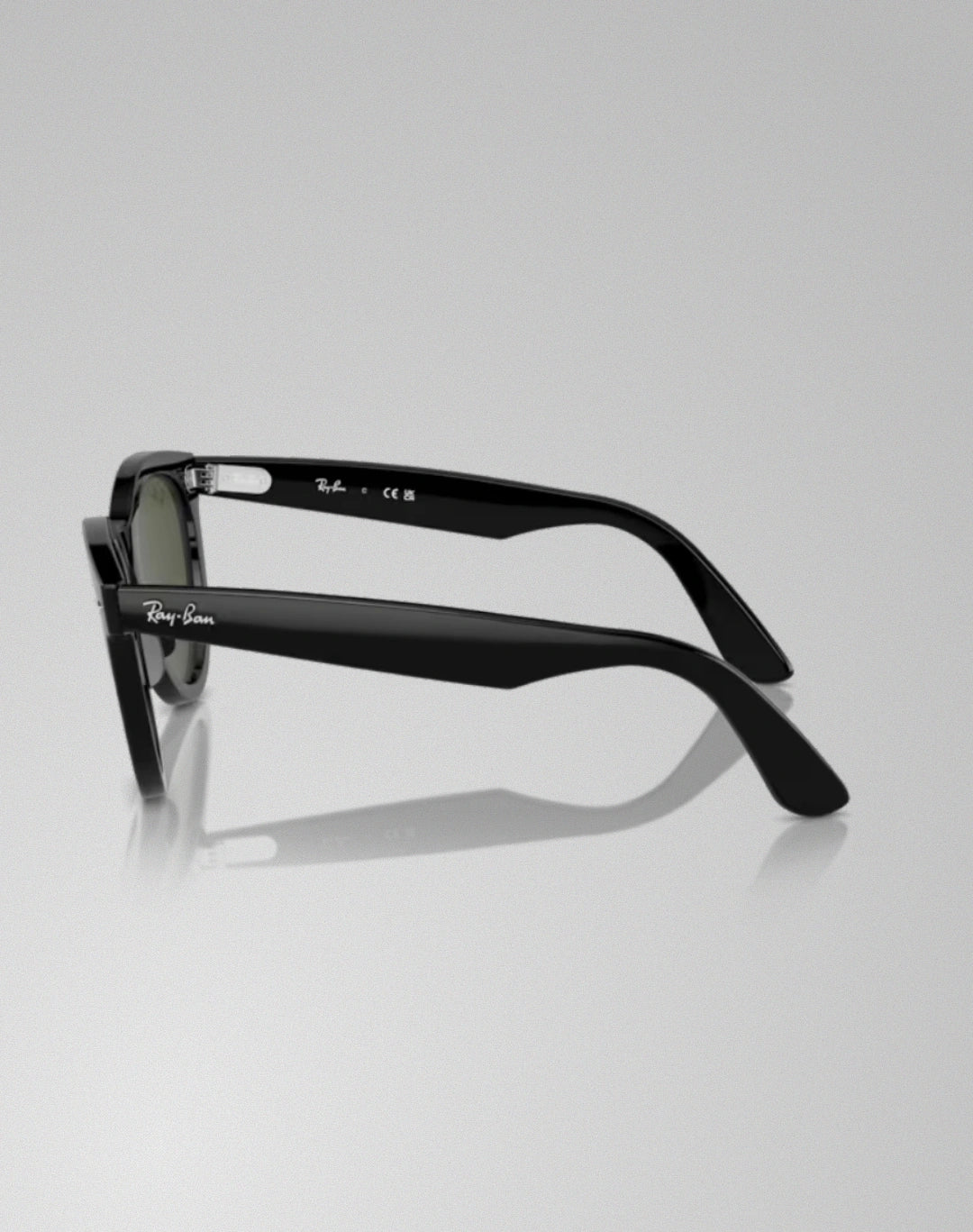 Ray-Ban RB2241-90131 – Lunettes de soleil rond noir