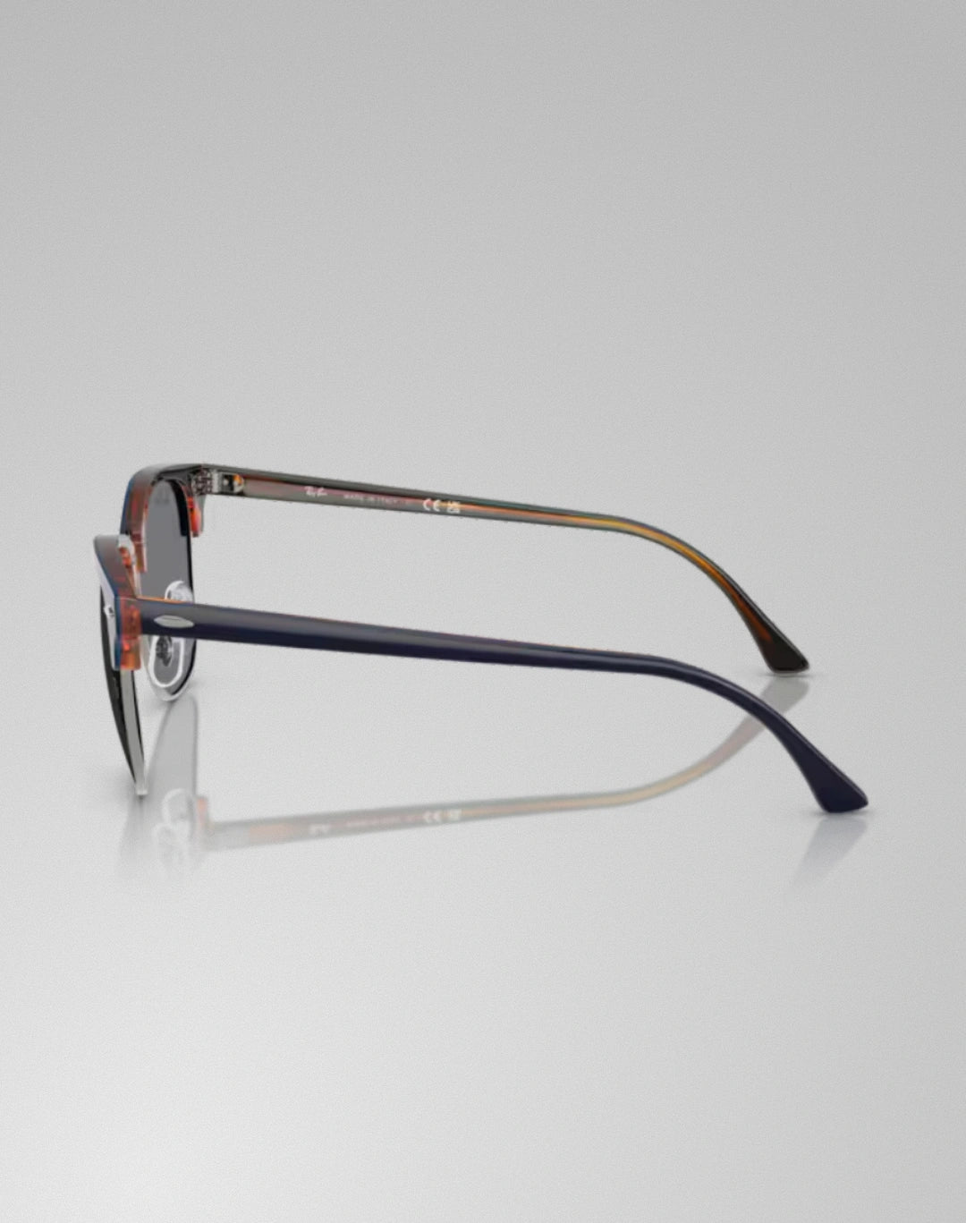 Ray-Ban RB3016-1278B1 – Lunettes de soleil Carré gunmetal bleu