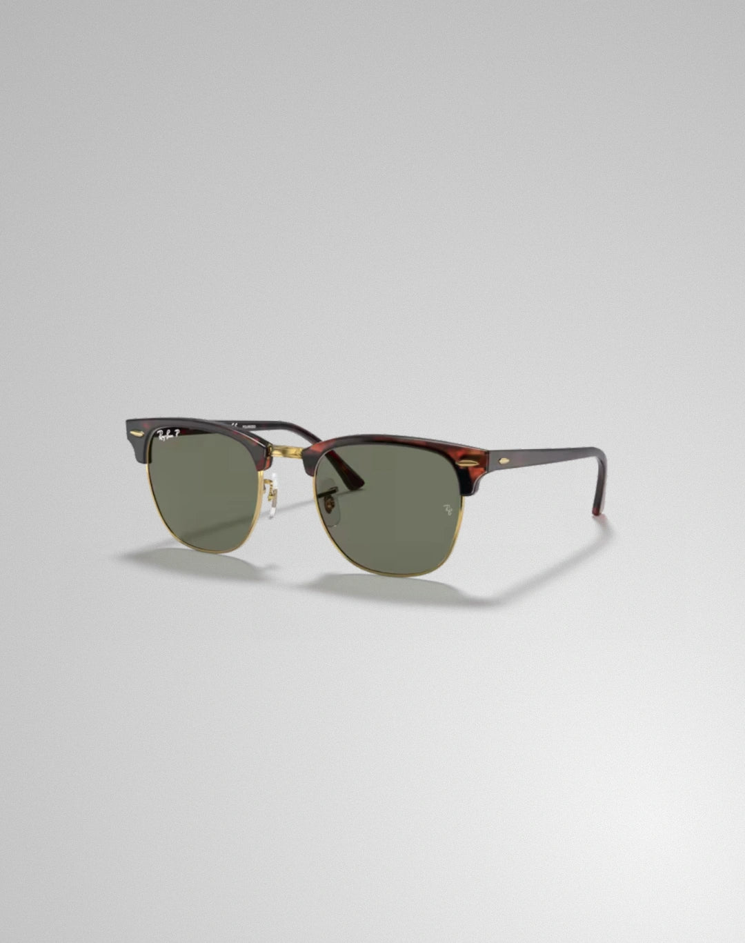 Ray-Ban RB3016-99058 – Lunettes de soleil Carré haut écaille de tortue sur doré