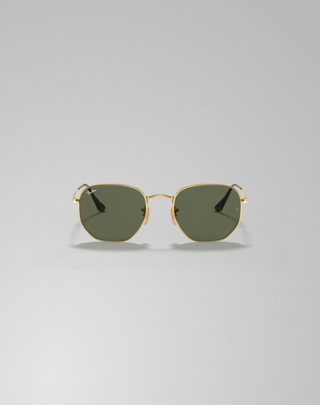 Ray-Ban RB3548N-001 – Lunettes de soleil Irrégulier doré arista