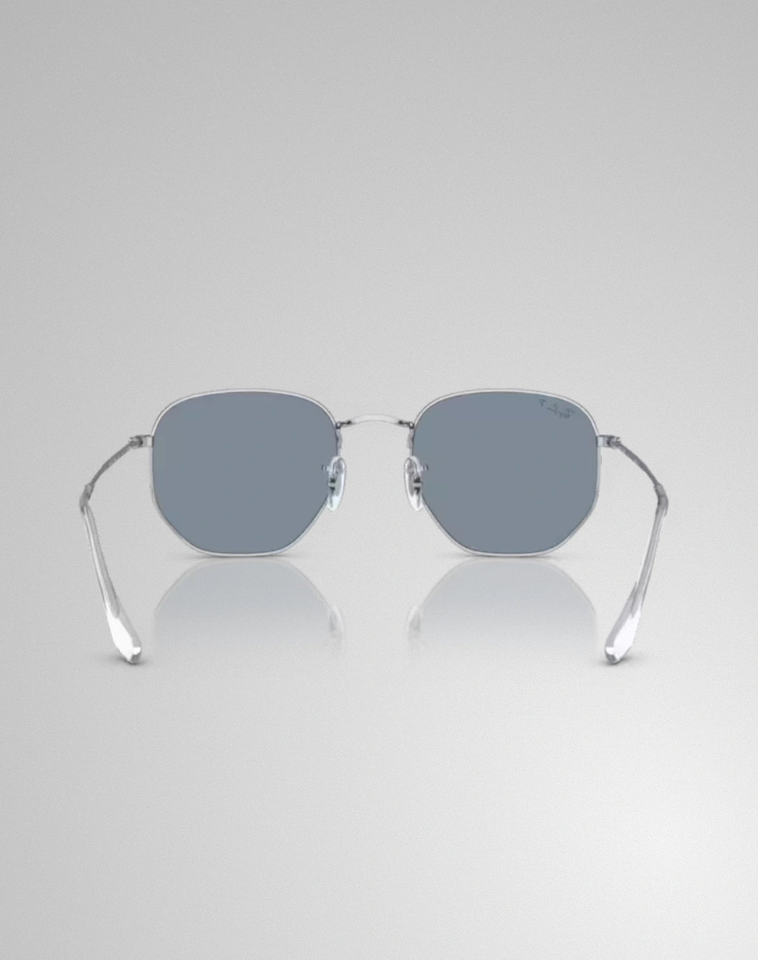 Ray-Ban RB3548N-00302 – Lunettes de soleil Irrégulier argent