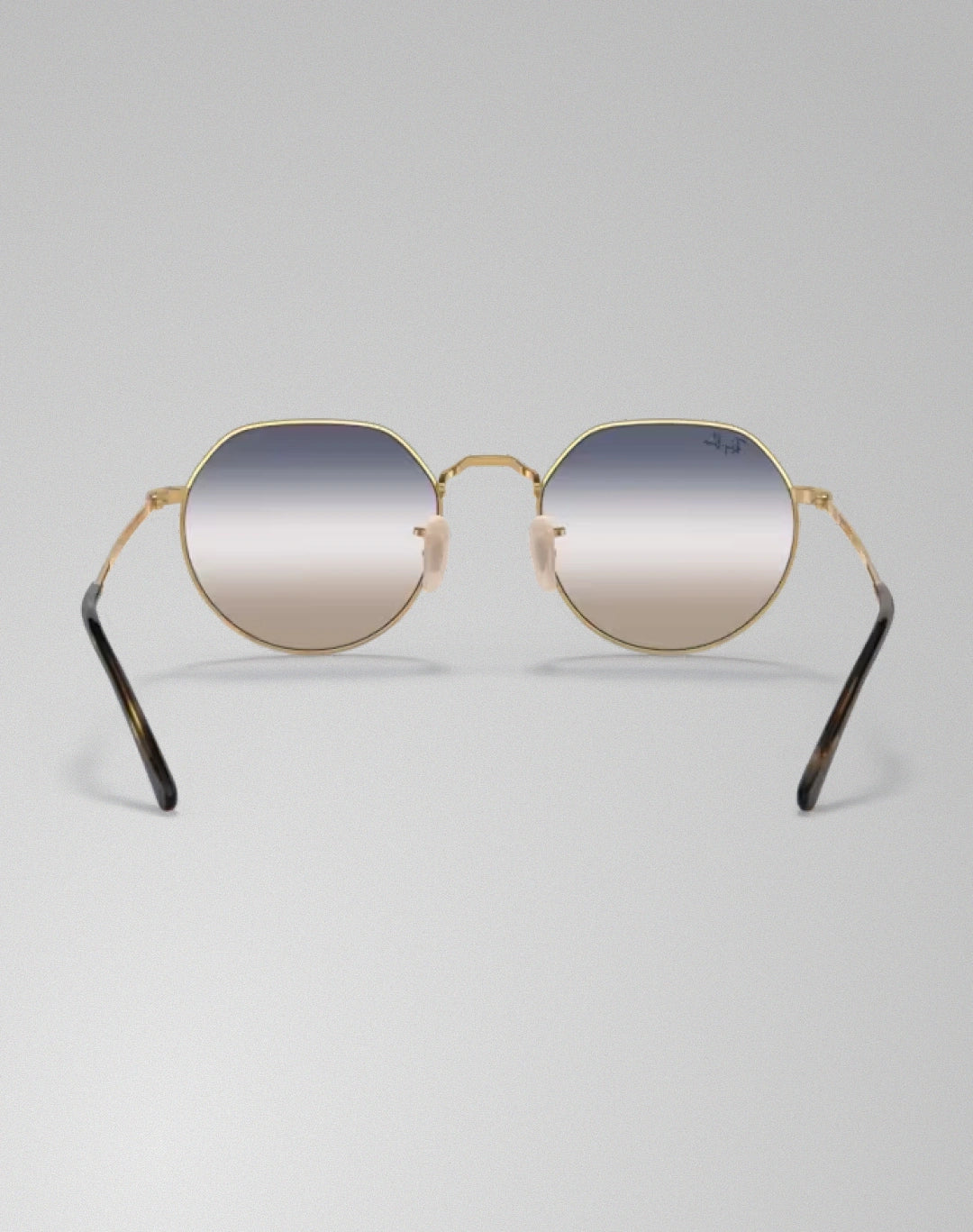 Ray-Ban RB3565-001GD – Lunettes de soleil irrégulier doré arista