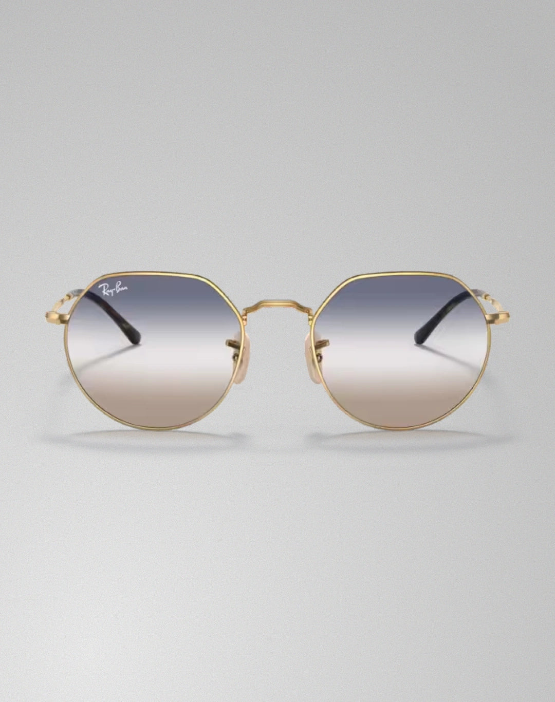 Ray-Ban RB3565-001GD – Lunettes de soleil irrégulier doré arista