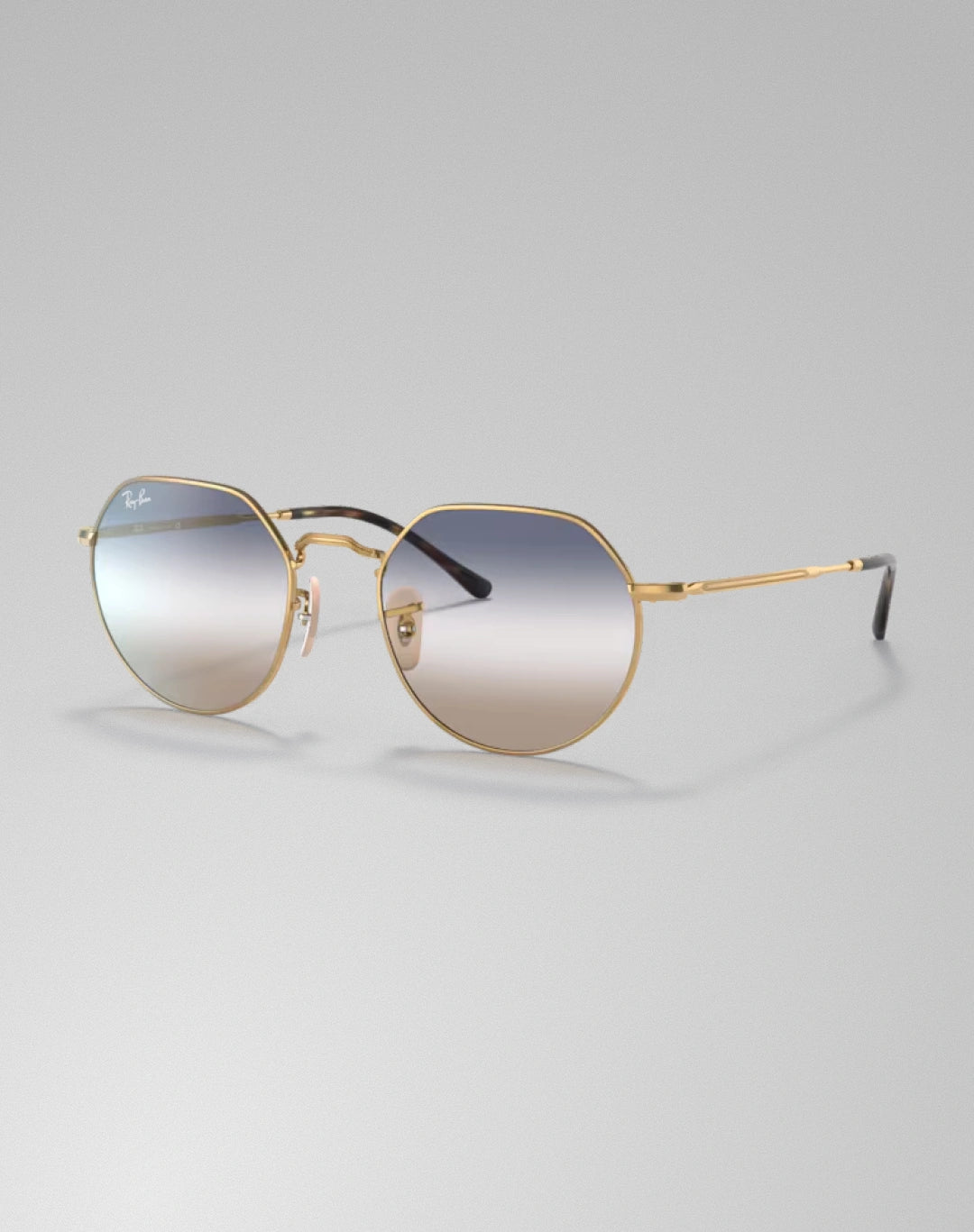 Ray-Ban RB3565-001GD – Lunettes de soleil irrégulier doré arista