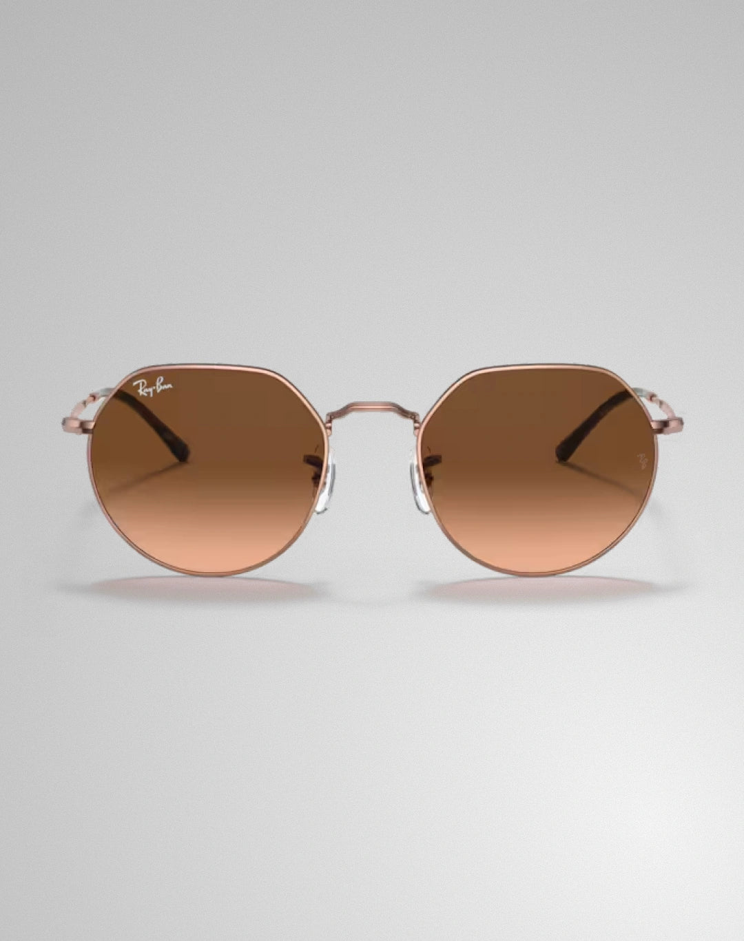 Ray-Ban RB3565-9035A5 – Lunettes de soleil irrégulier cuivre