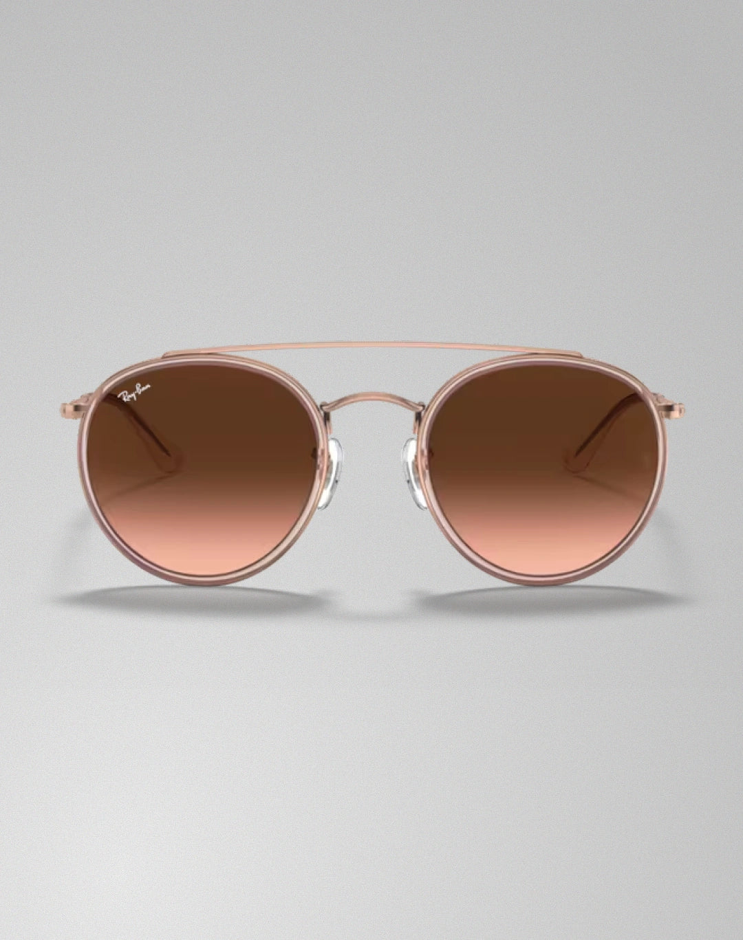 Ray-Ban RB3647N-9069A5 – Lunettes de soleil Rond cuivre