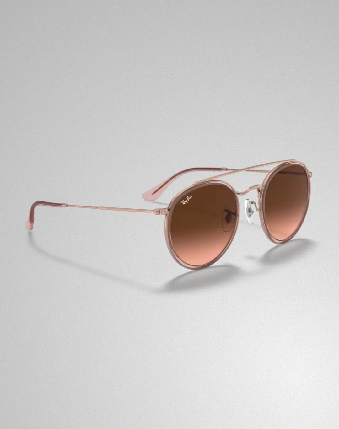 Ray-Ban RB3647N-9069A5 – Lunettes de soleil Rond cuivre