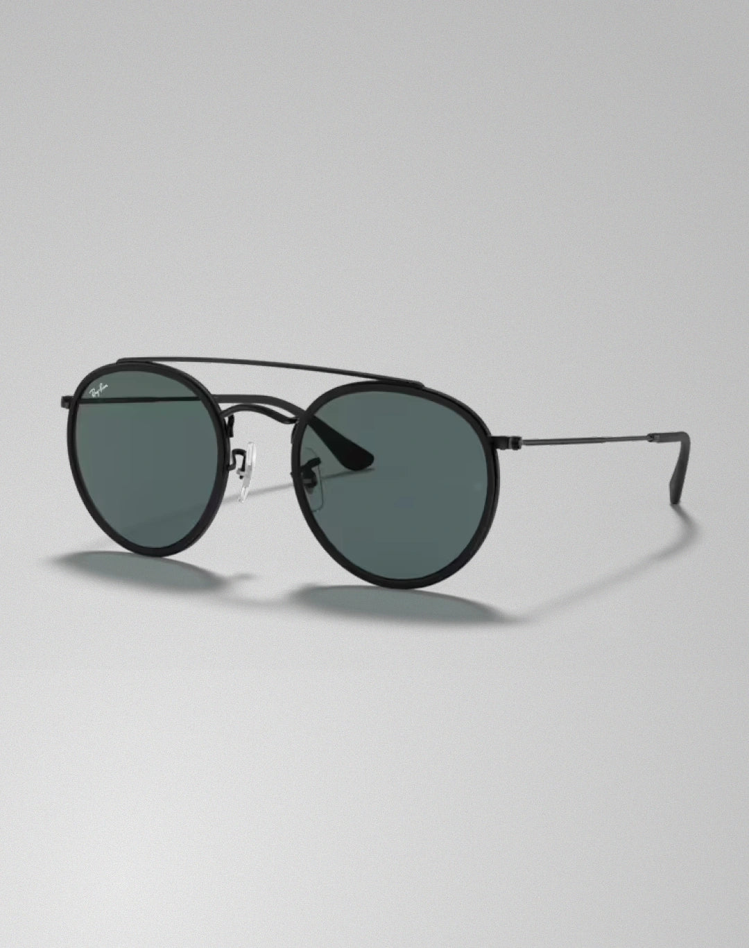 Ray-Ban RB3647N-002R5 – Lunettes de soleil Rond noir