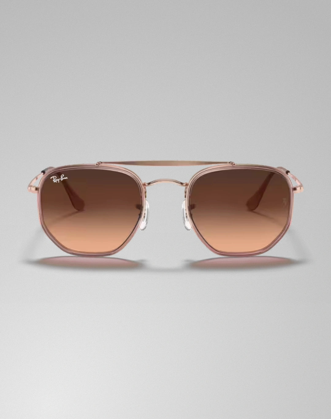 Ray-Ban RB3648M-9069A5 – Lunettes de soleil Irrégulier cuivre