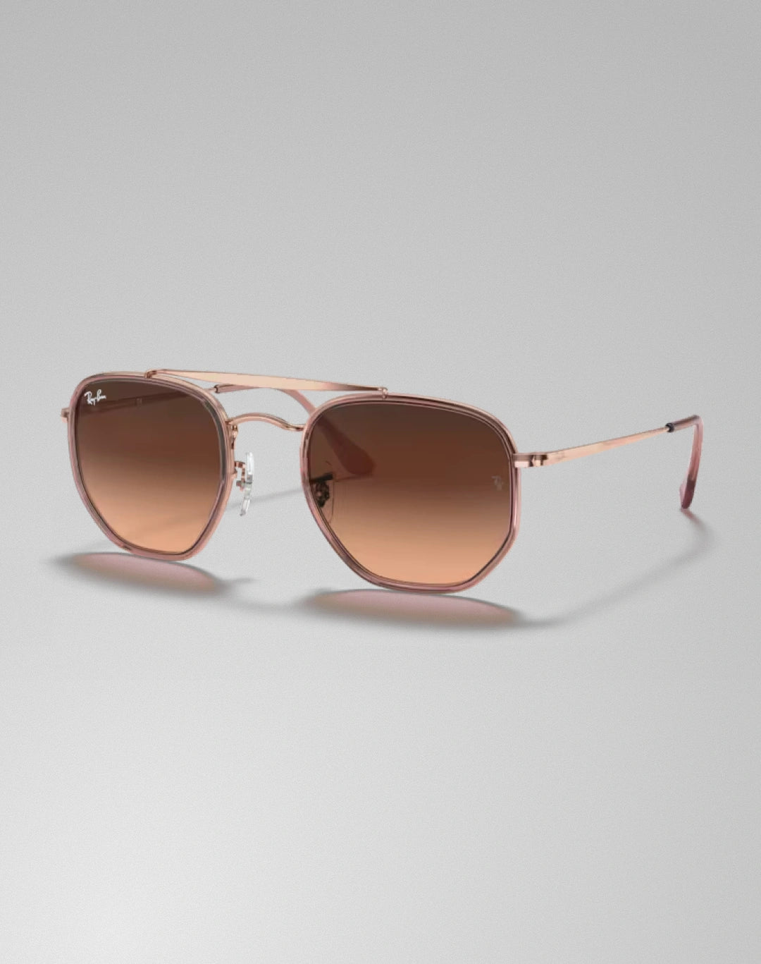 Ray-Ban RB3648M-9069A5 – Lunettes de soleil Irrégulier cuivre