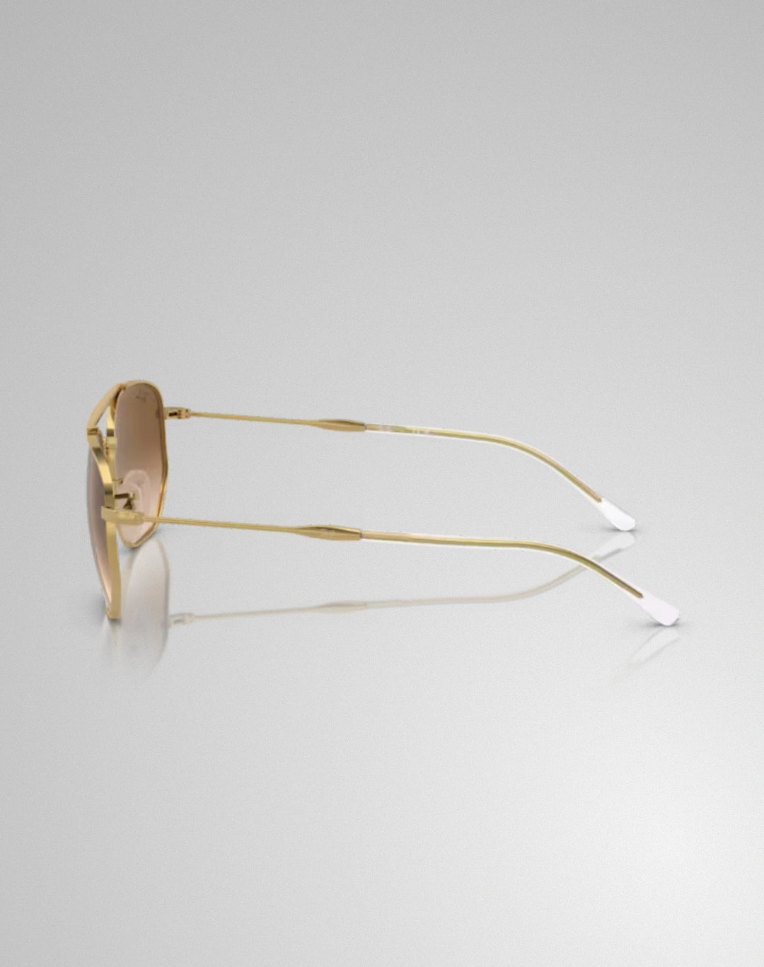 Ray-Ban RB3707-00151 – Lunettes de soleil irrégulier doré arista