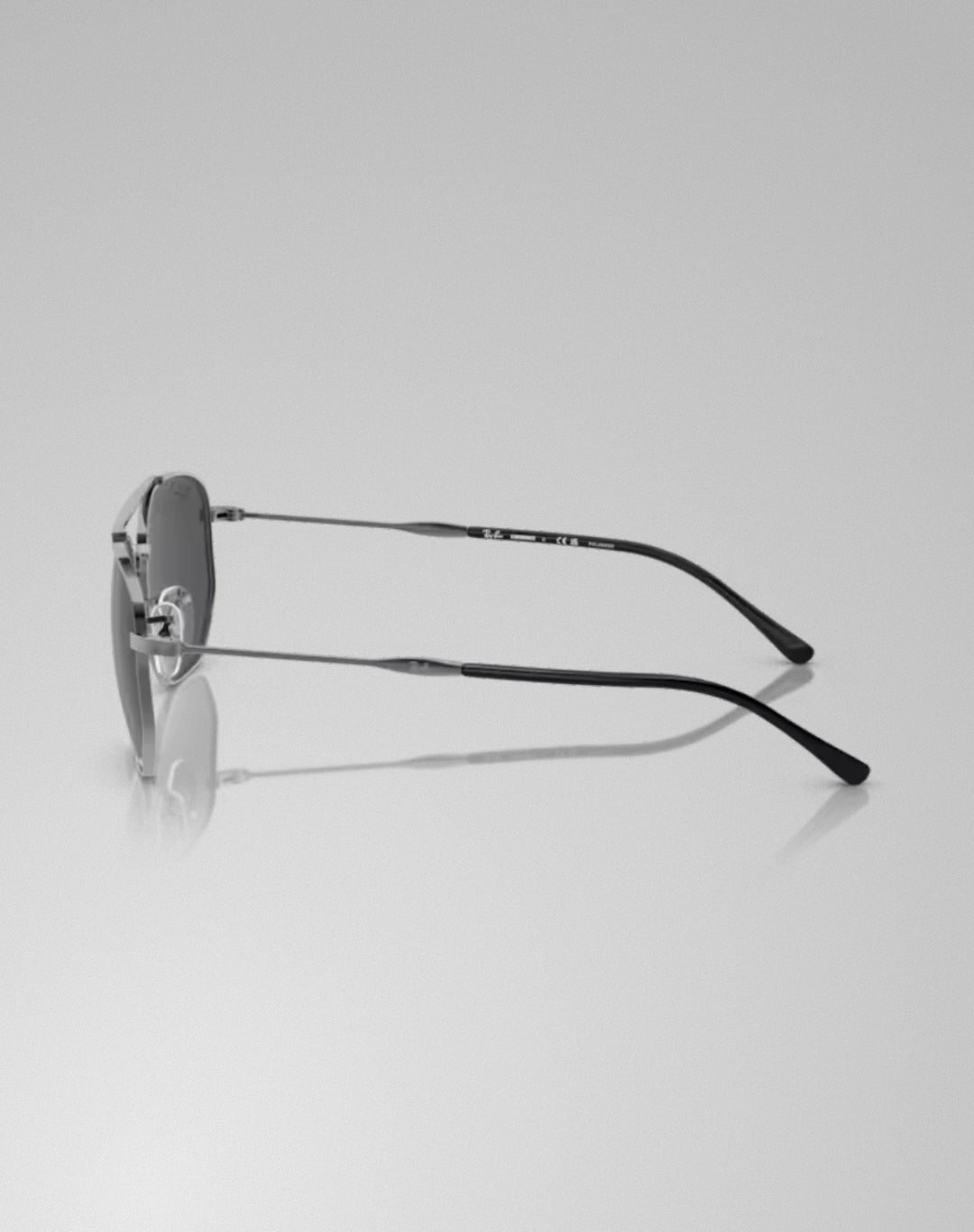 Ray-Ban RB3707-004K8 – Lunettes de soleil Irrégulier gunmetal