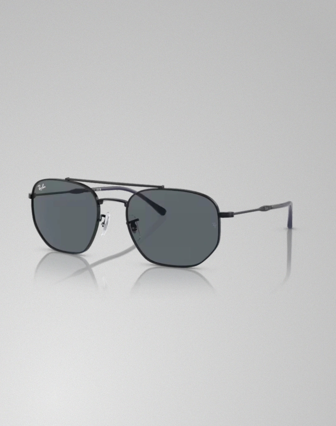 Ray-Ban RB3707-9257R5 – Lunettes de soleil Irrégulier noir