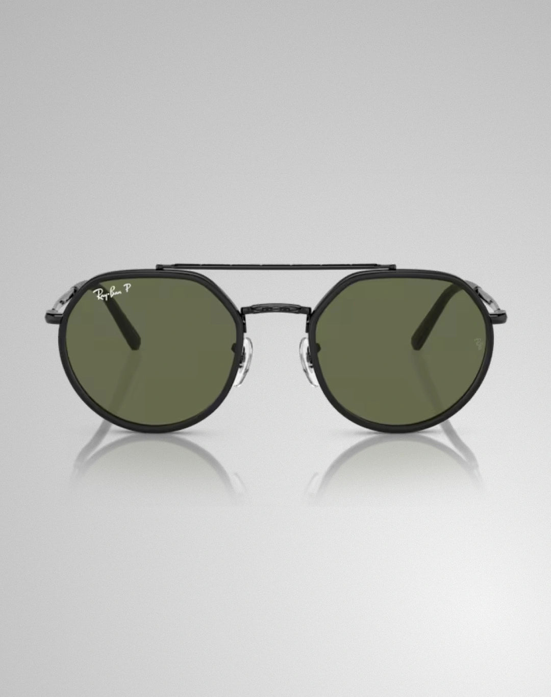 Ray-Ban RB3765-00258 – Lunettes de soleil irrégulier noir