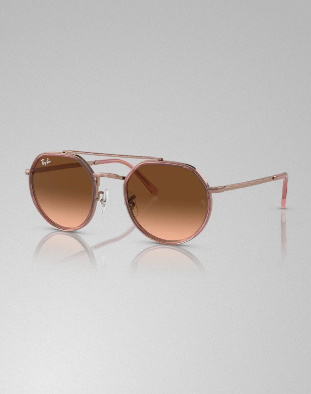 Ray-Ban RB3765-9069A5 – Lunettes de soleil irrégulier cuivre