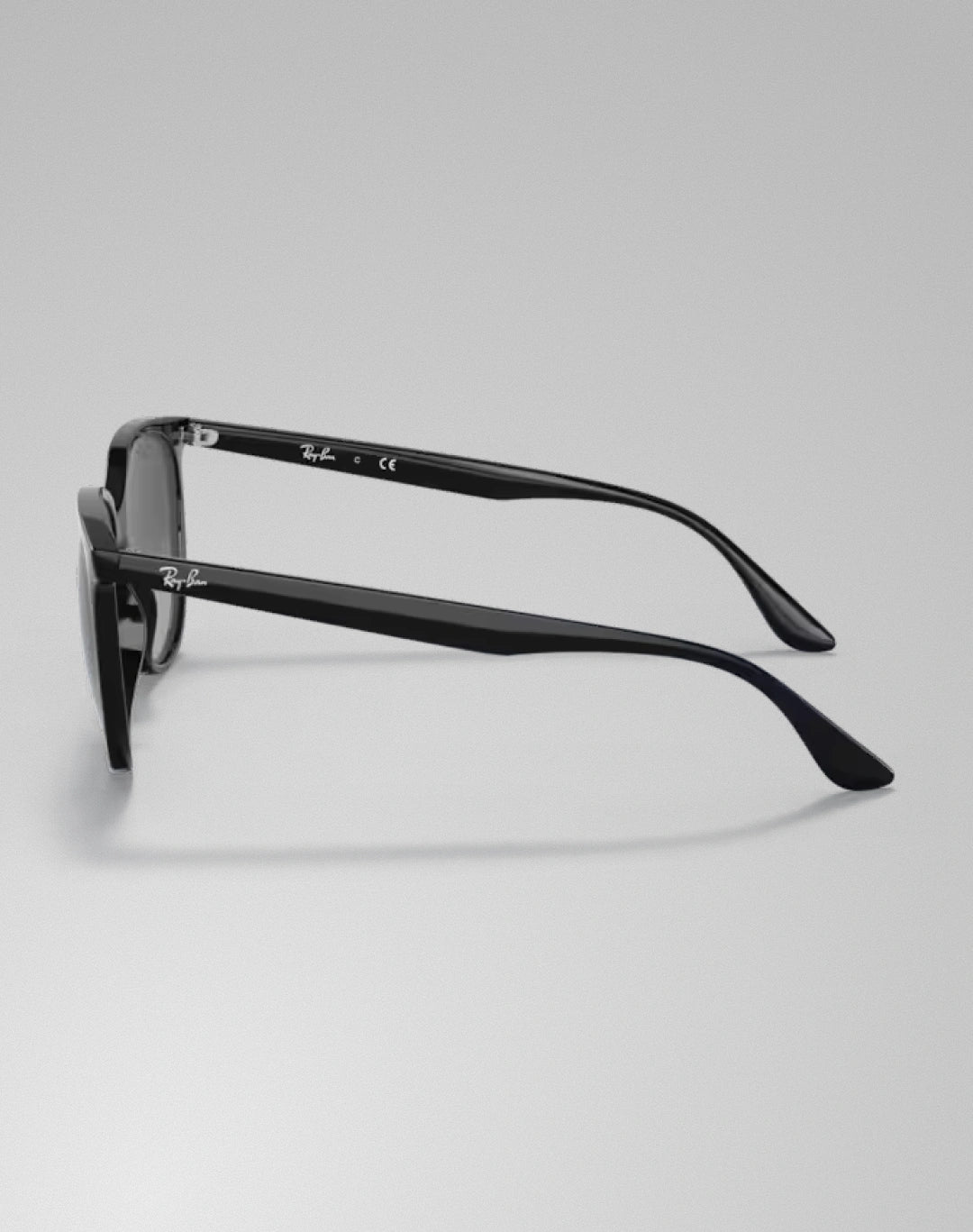 Ray-Ban RB4378-6018G – Lunettes de soleil carré noir