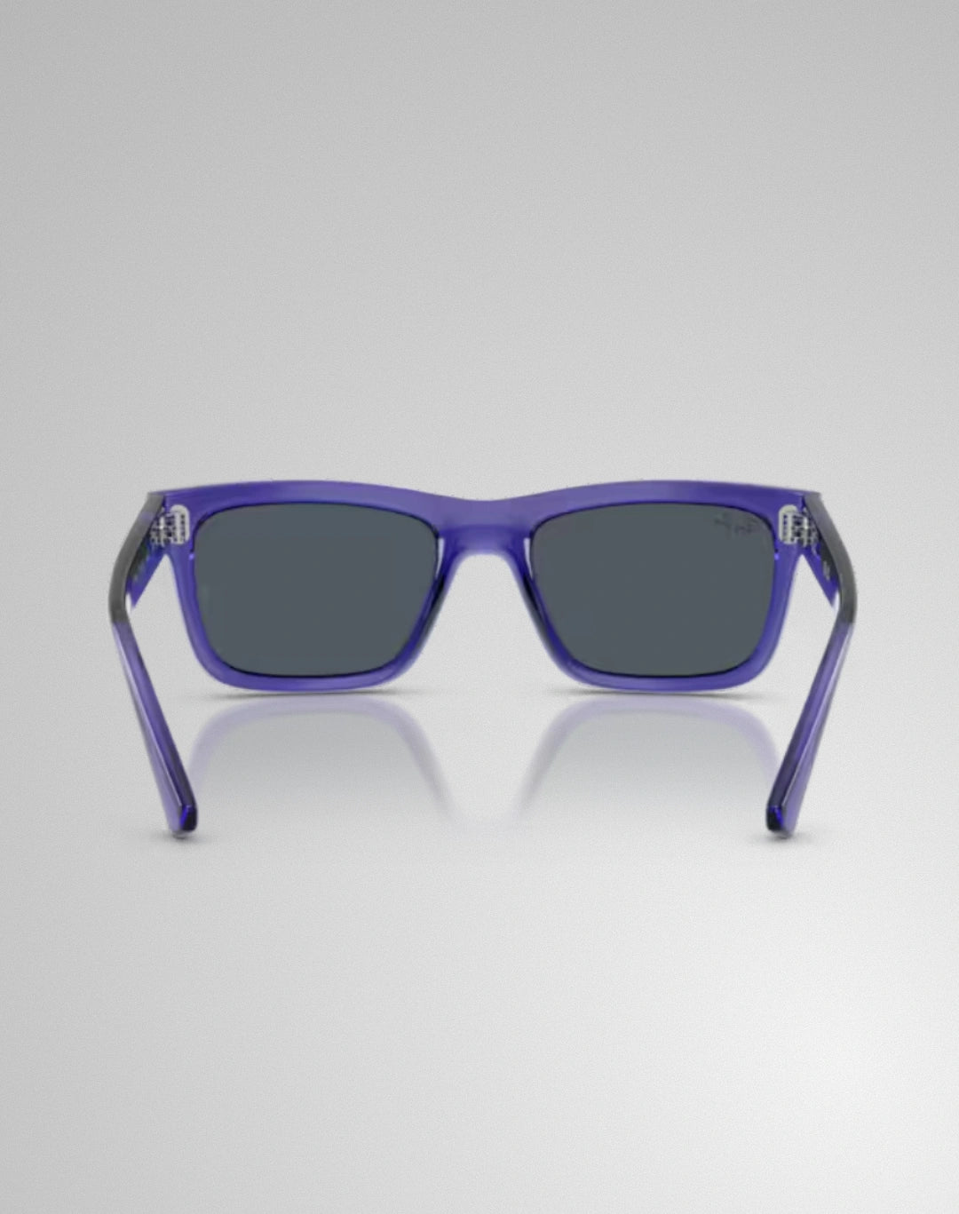 Ray-Ban RJ9196S-719187 – Lunettes de soleil rectangulaire violet transparent