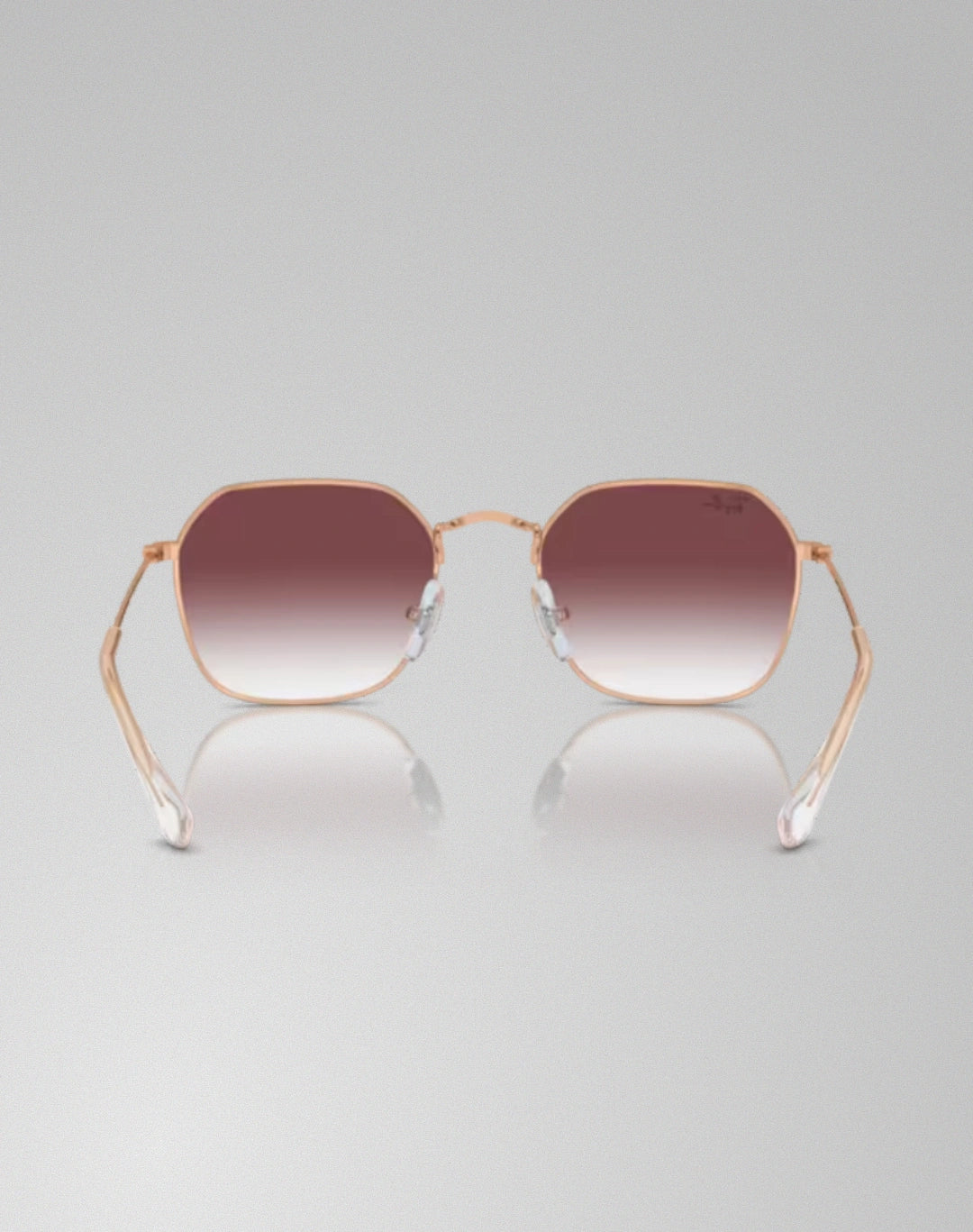 Ray-Ban RJ9594S-2918H – Lunettes de soleil irrégulier or rose