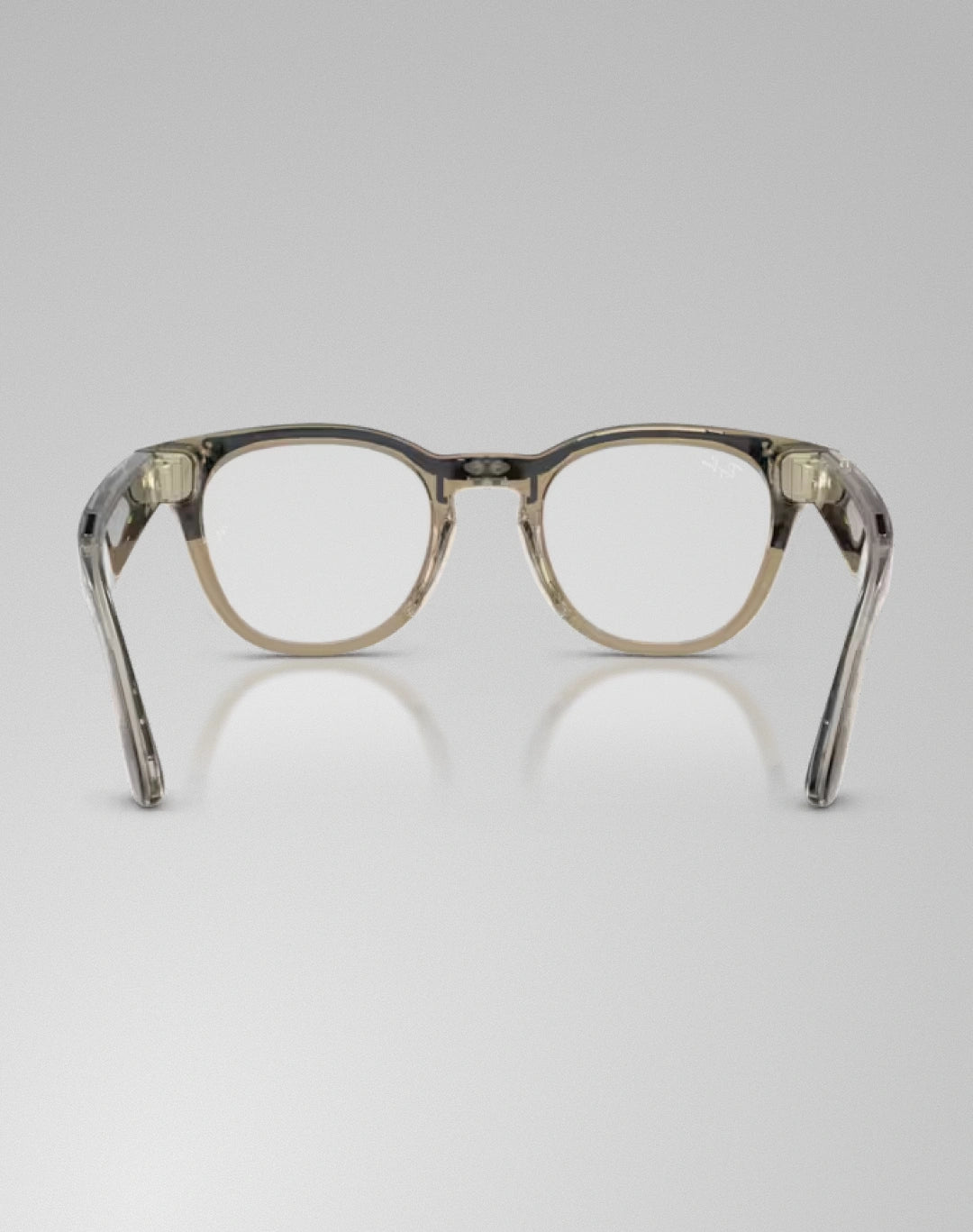 Ray-Ban Scriber Optics 0RW7002 8531 – Lunettes de vue pantos beige pierre transparent