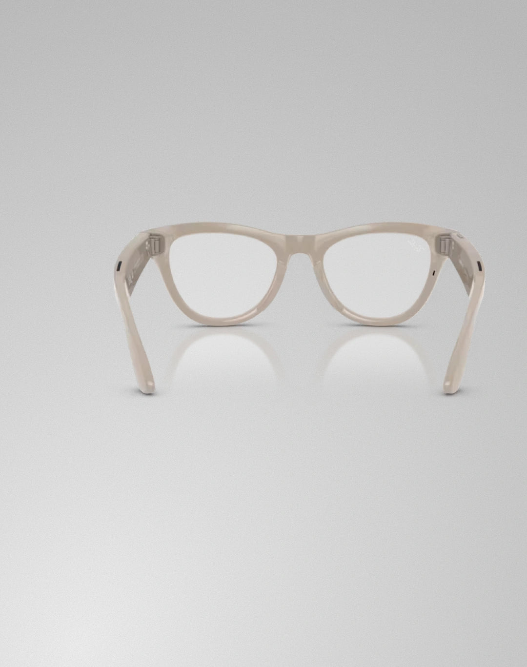 Ray-Ban Skyler 0RW4014 6700/MF – Lunettes de soleil œil de chat gris craie